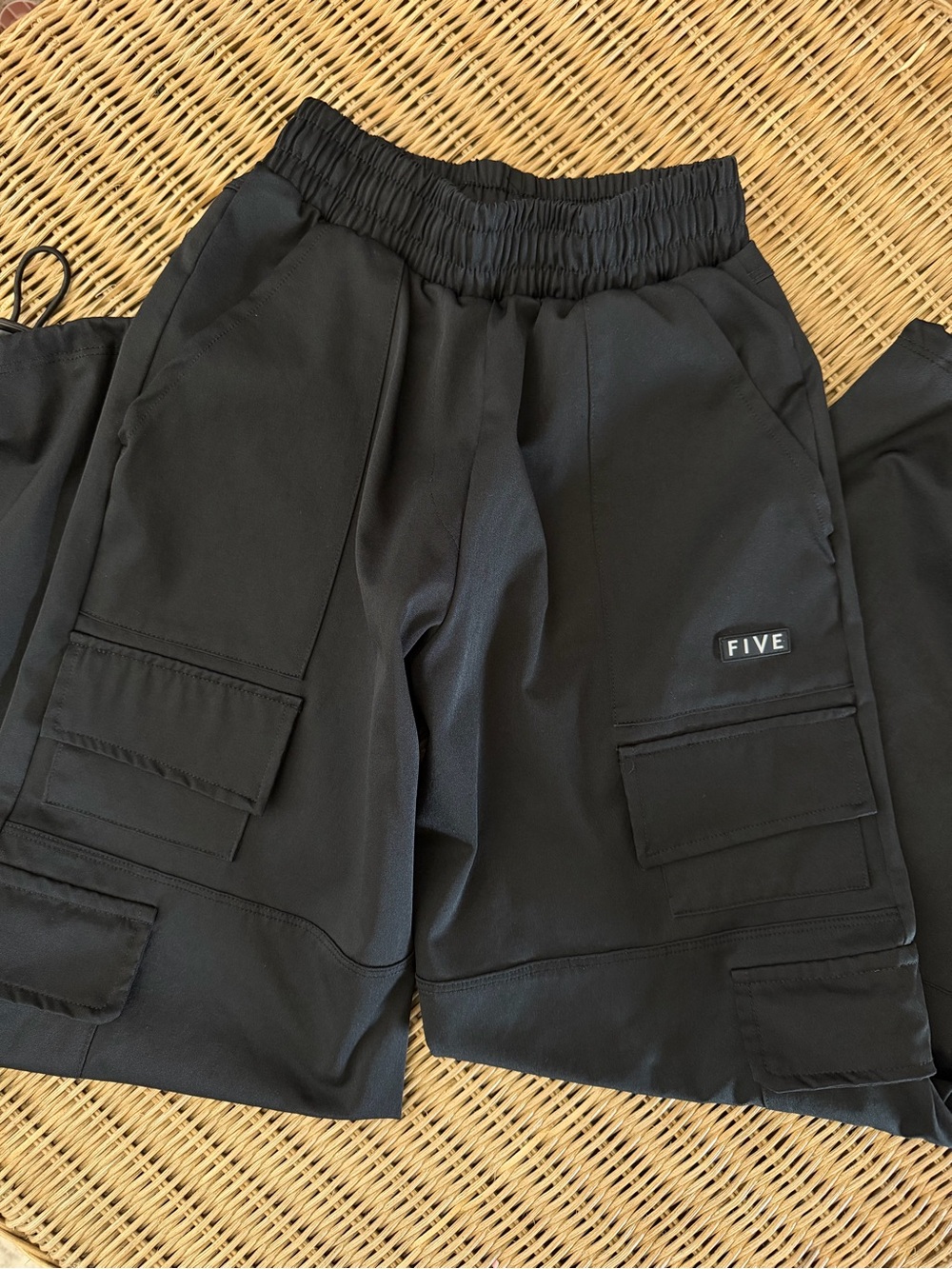 FIVE THE LABEL DANCEWEAR Black Cargo Pants Size Youth Large - Picture 3 of 7
